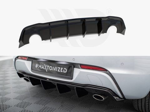 Opel Astra GTC OPC-Line J (Version with single exhausts on both sides) Rear Valance - Maxton Design