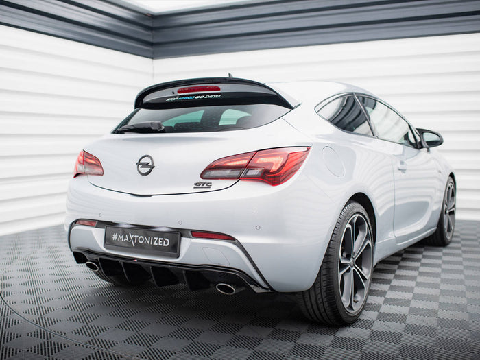 Opel Astra GTC OPC-Line J (Version with single exhausts on both sides) Rear Valance - Maxton Design