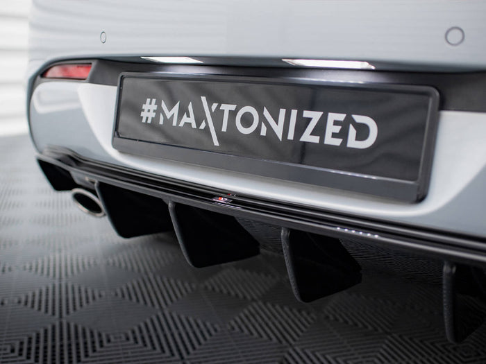 Opel Astra GTC OPC-Line J (Version with single exhausts on both sides) Rear Valance - Maxton Design
