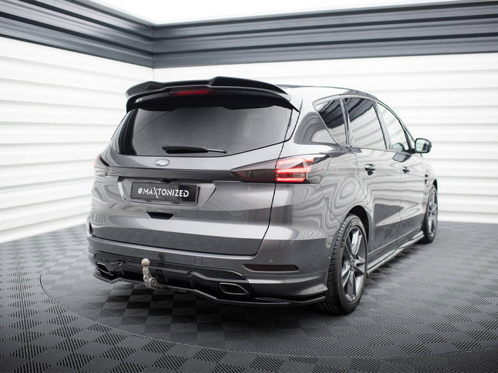Ford S-Max ST-Line Mk2 Central Rear Splitter (Vertical Bars) - Maxton Design