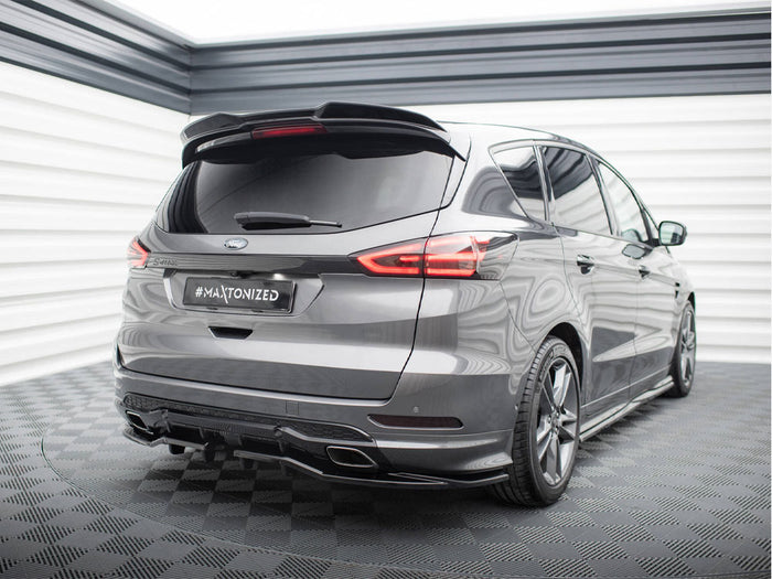 Ford S-Max ST-Line Mk2 Central Rear Splitter (Vertical Bars) - Maxton Design