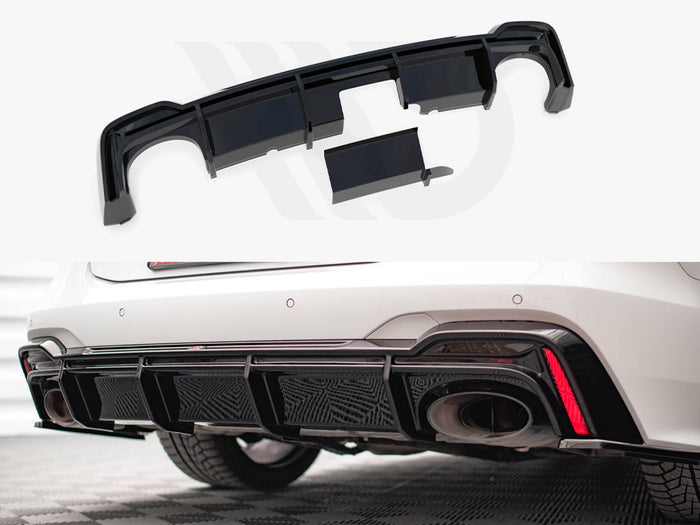 Audi RS6 C8 / RS7 C8 (Version with towbar) Rear Valance - Maxton Design