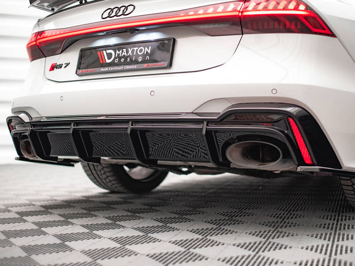 Audi RS6 C8 / RS7 C8 (Version with towbar) Rear Valance - Maxton Design