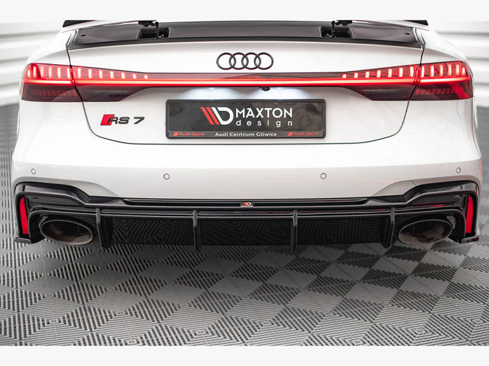 Audi RS6 C8 / RS7 C8 (Version with towbar) Rear Valance - Maxton Design
