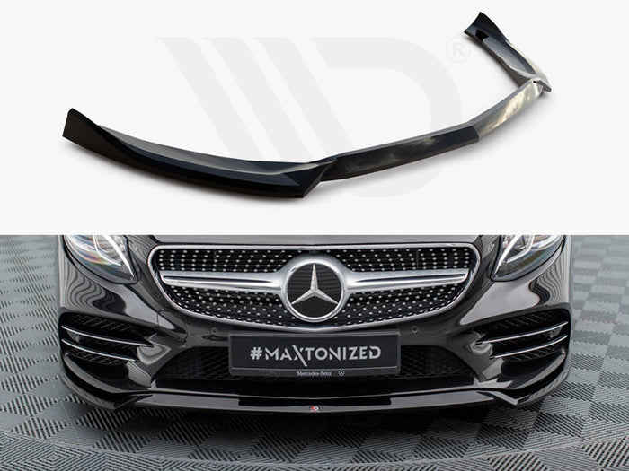 Front Splitter V.1 Mercedes-Benz S Coupe AMG-Line C217 Facelift - Maxton Design