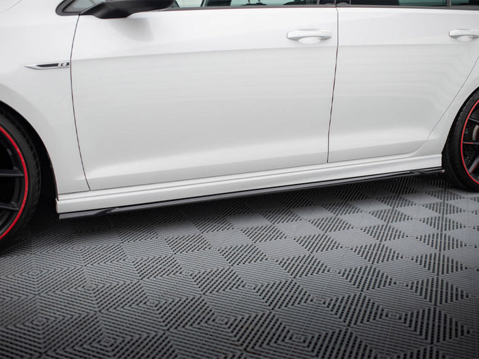 Volkswagen Golf R / R-Line Mk7 Side Skirts Diffusers V.4 - Maxton Design