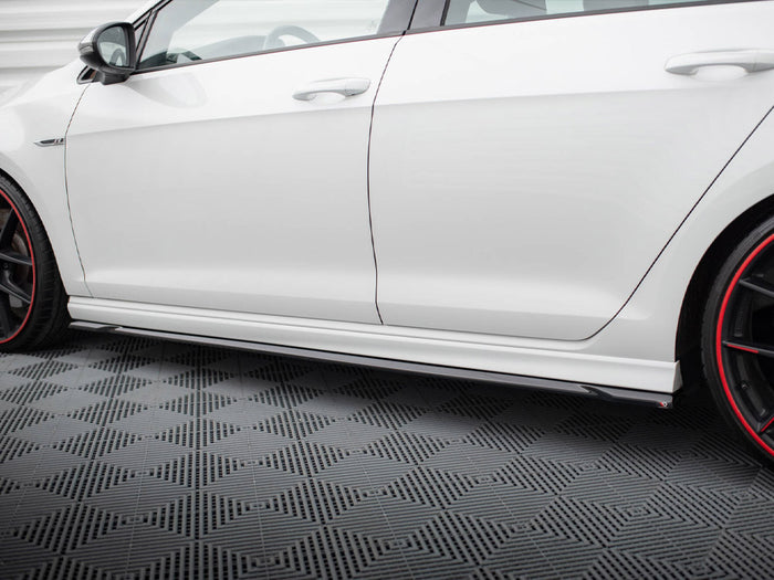 Volkswagen Golf R / R-Line Mk7 Side Skirts Diffusers V.4 - Maxton Design