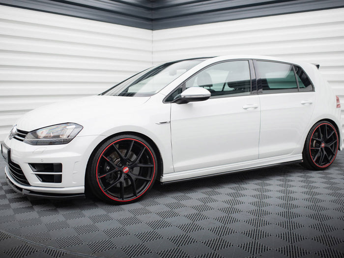 Volkswagen Golf R / R-Line Mk7 Side Skirts Diffusers V.3 - Maxton Design