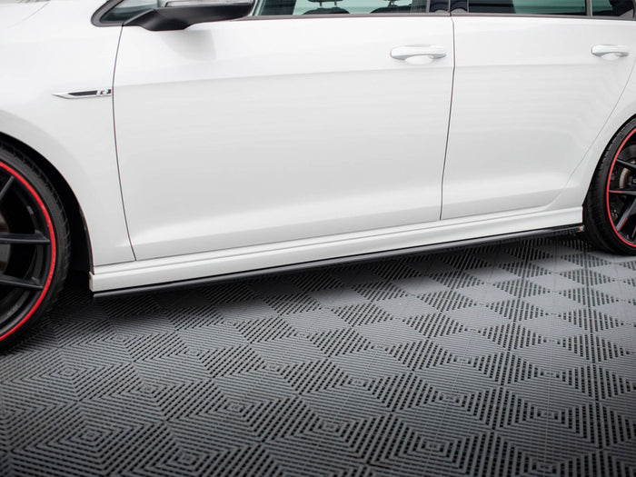 Volkswagen Golf R / R-Line Mk7 Side Skirts Diffusers V.3 - Maxton Design
