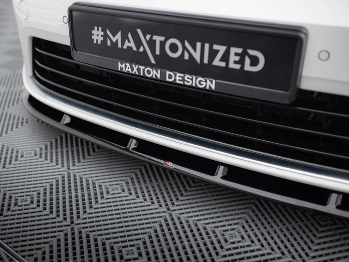 Volkswagen Golf R / R-Line Mk7 Front Splitter V.6 - Maxton Design