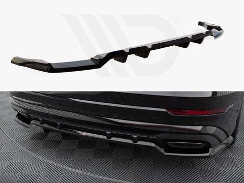 Audi SQ8 / Q8 S-Line Mk1 Facelift Rear Splitter (Vertical Bars) V.1 - Maxton Design