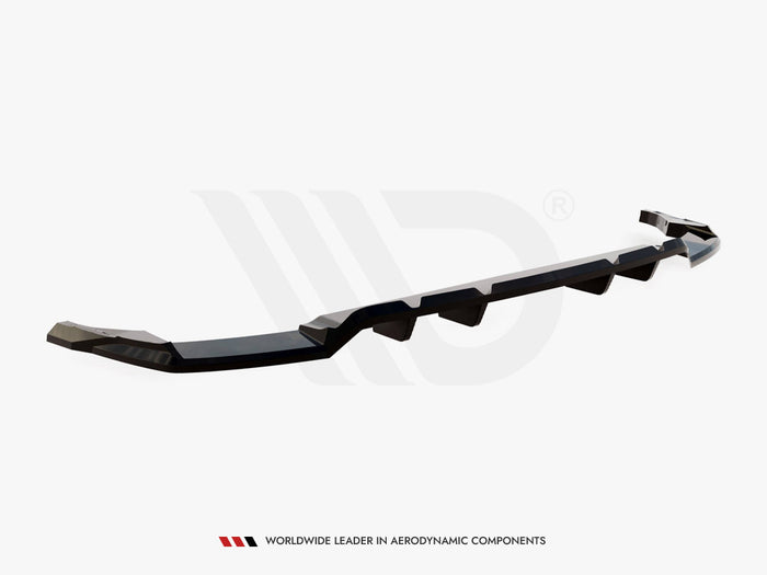 Audi SQ8 / Q8 S-Line Mk1 Facelift Rear Splitter (Vertical Bars) V.1 - Maxton Design