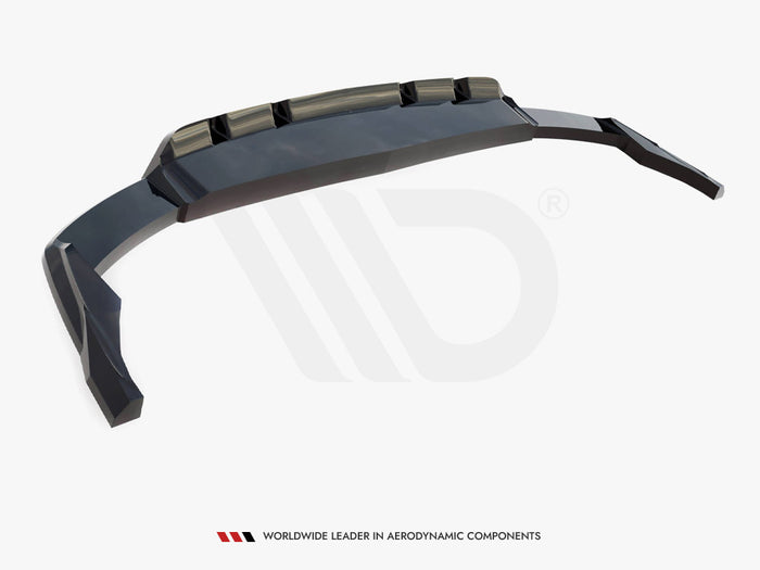 Audi SQ8 / Q8 S-Line Mk1 Facelift Rear Splitter (Vertical Bars) V.1 - Maxton Design