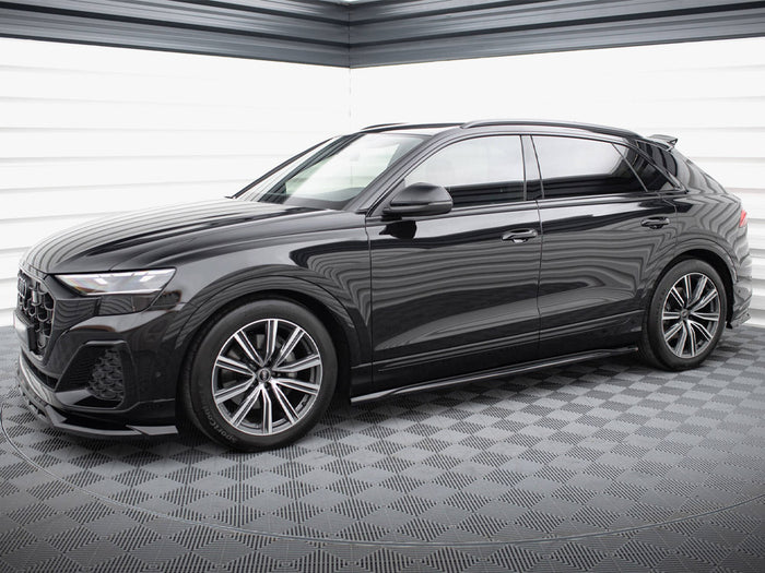 Audi Q8 / Q8 S-line / SQ8 Mk1 Side Skirts Diffusers V.2 - Maxton Design