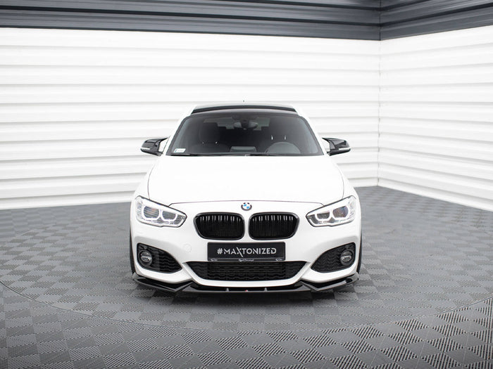 BMW 1 M-Pack / M140i F20 Facelift Front Splitter V.5 - Maxton Design