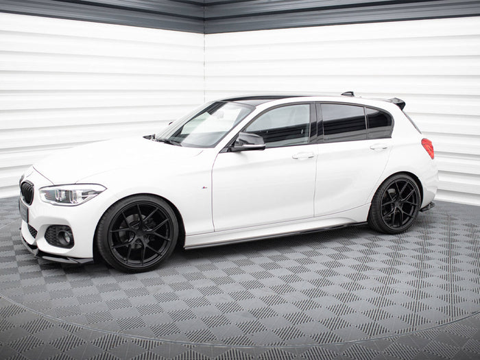 BMW 1 M-Pack / M140i F20 Facelift Side Skirts Diffusers V.4 - Maxton Design