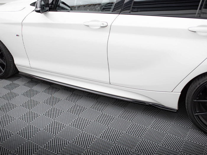 BMW 1 M-Pack / M140i F20 Facelift Side Skirts Diffusers V.4 - Maxton Design