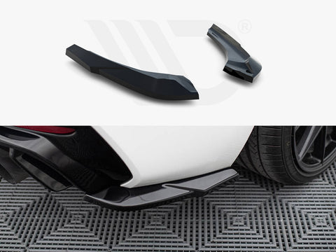 BMW 1 M-Pack / M140i F20 Facelift Rear Side Splitters V.5 (For rear valance v.3) - Maxton Design