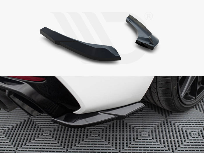 BMW 1 M-Pack / M140i F20 Facelift Rear Side Splitters V.5 (For rear valance v.3) - Maxton Design