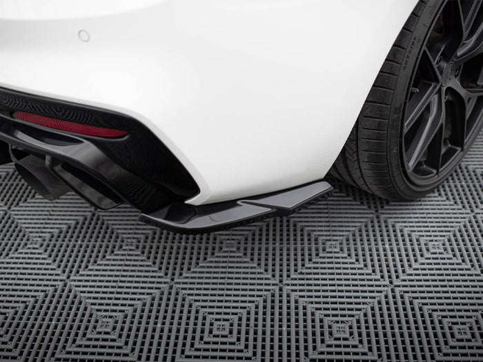 BMW 1 M-Pack / M140i F20 Facelift Rear Side Splitters V.5 (For rear valance v.3) - Maxton Design