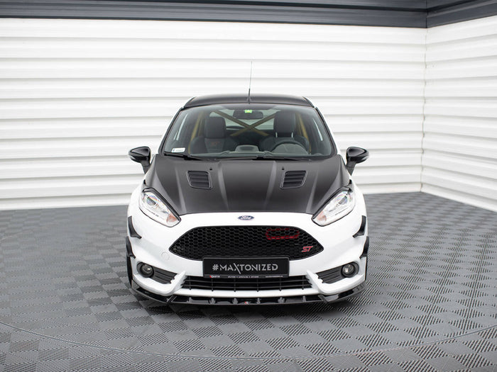 Ford Fiesta ST Mk7 Facelift Front Splitter V.6 - Maxton Design