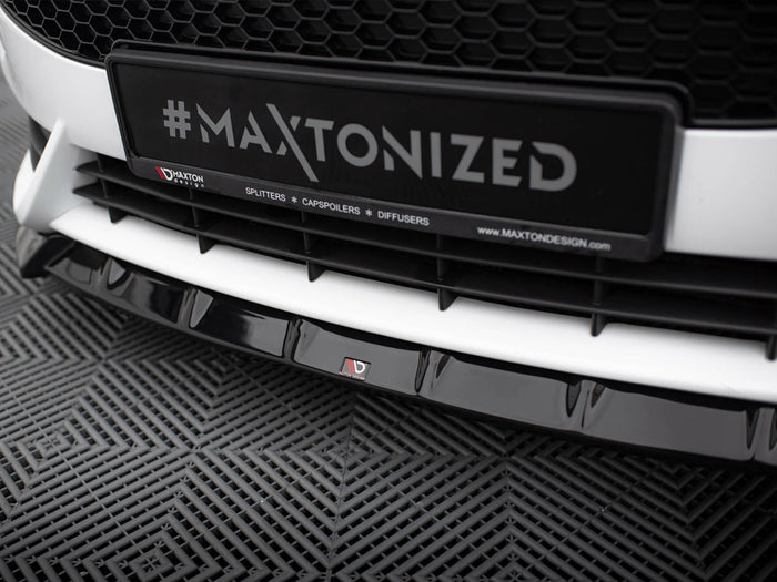 Ford Fiesta ST Mk7 Facelift Front Splitter V.6 - Maxton Design