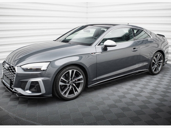 Audi S5 Coupe / A5 S-Line Coupe F5 Facelift Side Skirts Diffusers - Maxton Design