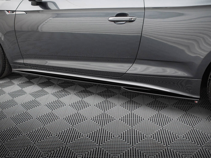 Audi S5 Coupe / A5 S-Line Coupe F5 Facelift Side Skirts Diffusers - Maxton Design