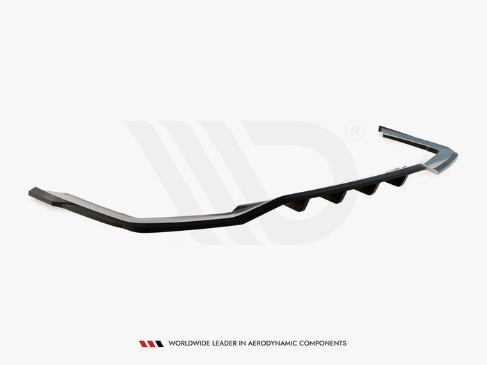 BMW 7 M-Pack G11 / G12 Facelift Rear Splitter (Vertical Bars) V.2 - Maxton Design