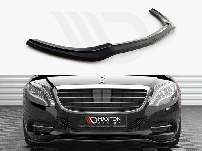 Front Splitter V.1 Mercedes-Benz S W222 - Maxton Design
