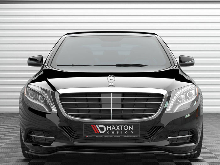 Front Splitter V.1 Mercedes-Benz S W222 - Maxton Design