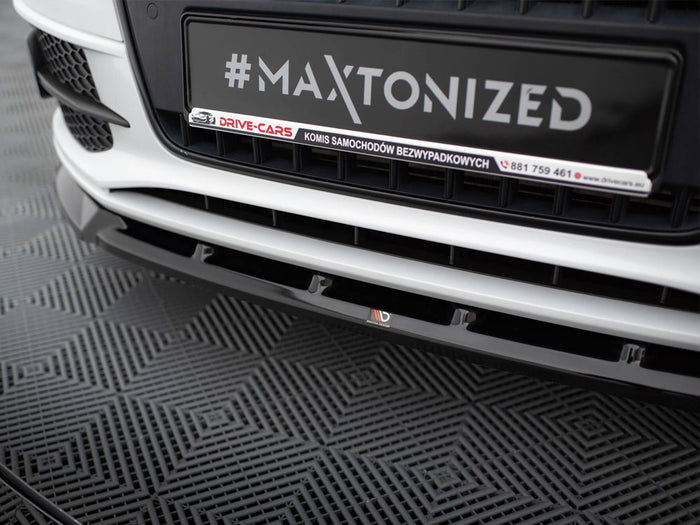 Audi Q3 S-Line 8U Front Splitter V.1 - Maxton Design