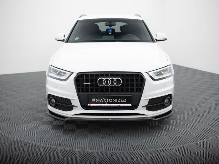 Audi Q3 S-Line 8U Front Splitter V.2 - Maxton Design