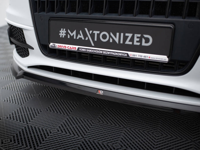 Audi Q3 S-Line 8U Front Splitter V.2 - Maxton Design