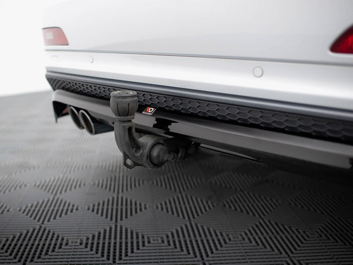 Audi Q3 S-Line 8U Rear Splitter (Vertical Bars) - Maxton Design