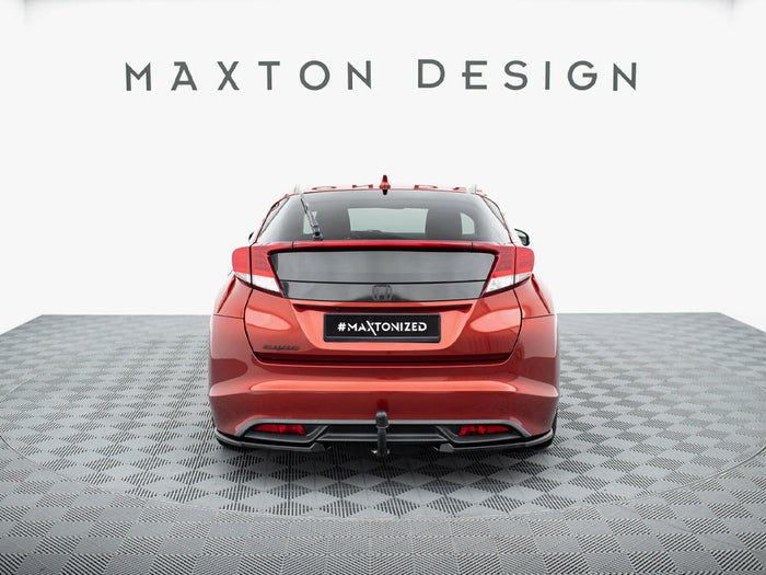 Honda Civic Hatchback Mk9 Rear Side Splitters - Maxton Design