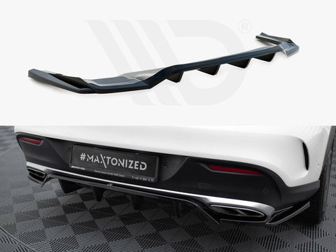 Mercedes-AMG GLE 43 Coupe C292 Rear Splitter (Vertical Bars) - Maxton Design