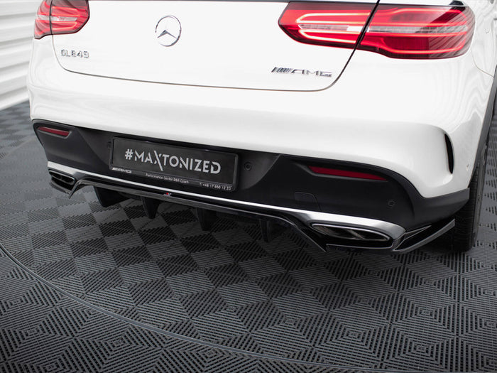 Mercedes-AMG GLE 43 Coupe C292 Rear Splitter (Vertical Bars) - Maxton Design