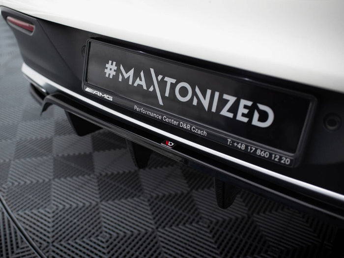 Mercedes-AMG GLE 43 Coupe C292 Rear Splitter (Vertical Bars) - Maxton Design