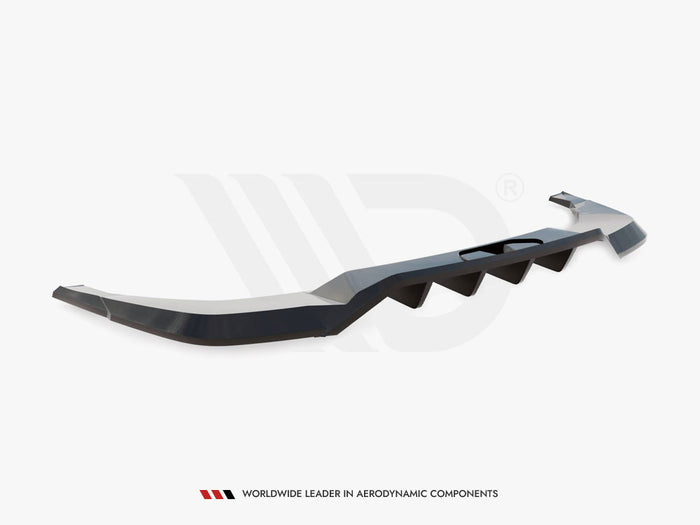 Rear Splitter (Vertical Bars) Skoda Enyaq Coupe iV - Maxton Design