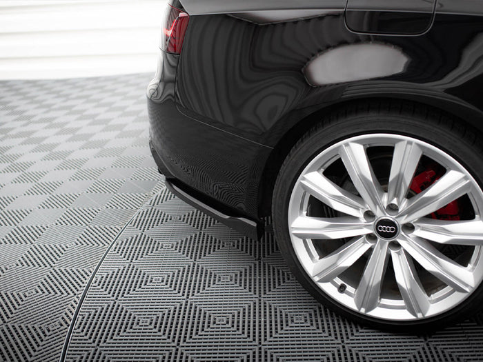 Audi S5 / A5 S-Line Coupe / Cabrio 8T Rear Side Splitters V.2 - Maxton Design