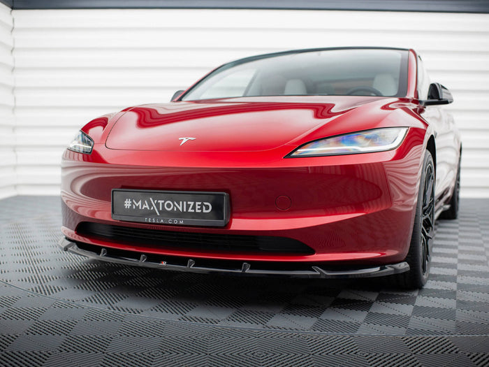 Tesla Model 3 FL Project Highland Front Splitter V.2 - Maxton Design