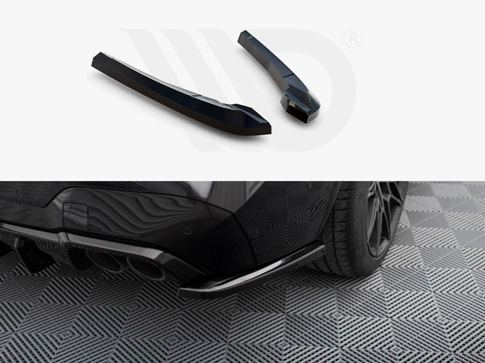 BMW X3 M F97 / F97 Facelift Rear Side Splitters V.2 - Maxton Design