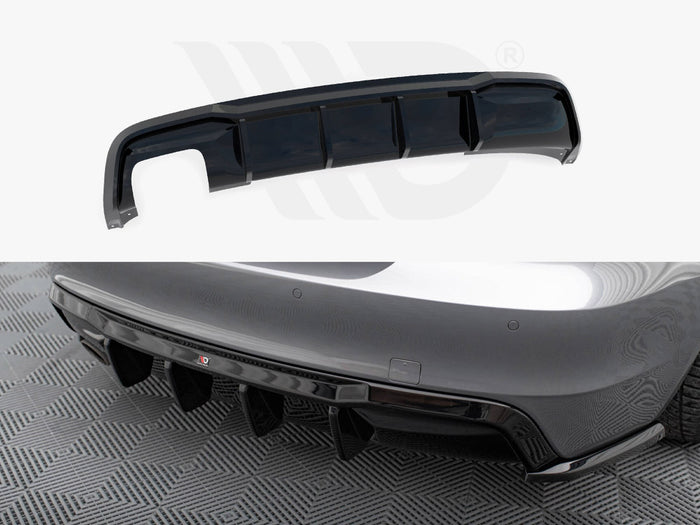 BMW 1 M-Pack E82 Rear Valance - Maxton Design