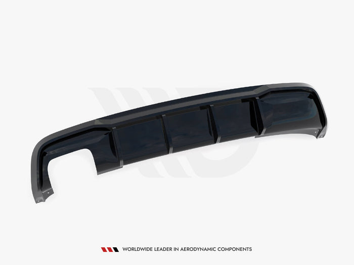 BMW 1 M-Pack E82 Rear Valance - Maxton Design
