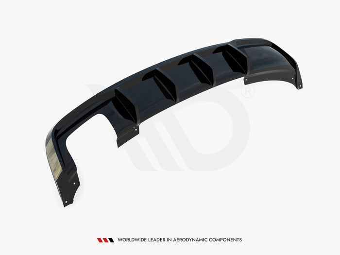 BMW 1 M-Pack E82 Rear Valance - Maxton Design