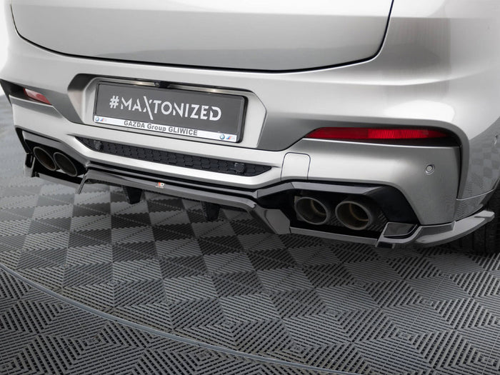 BMW X4 M F98 Rear Splitter (Vertical Bars) - Maxton Design