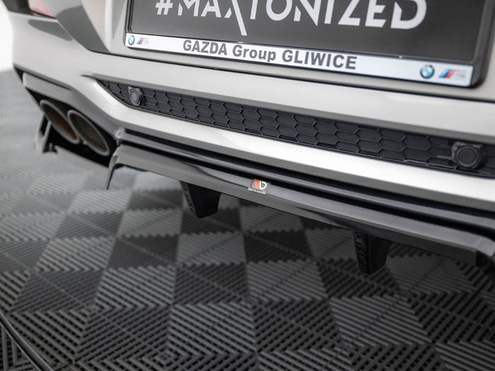 BMW X4 M F98 Rear Splitter (Vertical Bars) - Maxton Design