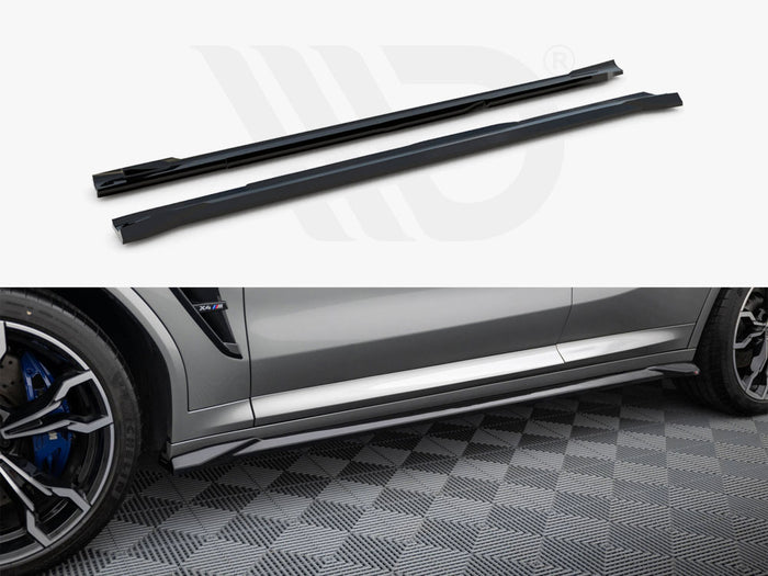 BMW X4 M F98 Side Skirts Diffusers - Maxton Design