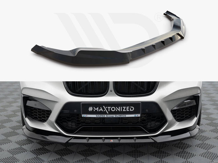 BMW X4 M F98 Front Splitter V.1 - Maxton Design